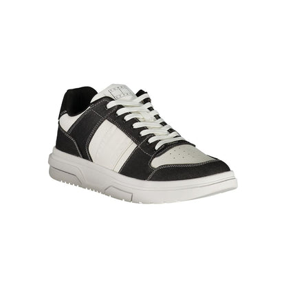 Black Polyester Sneaker-Tommy Hilfiger-LabelTerrace.com