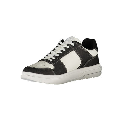 Black Polyester Sneaker-Tommy Hilfiger-LabelTerrace.com