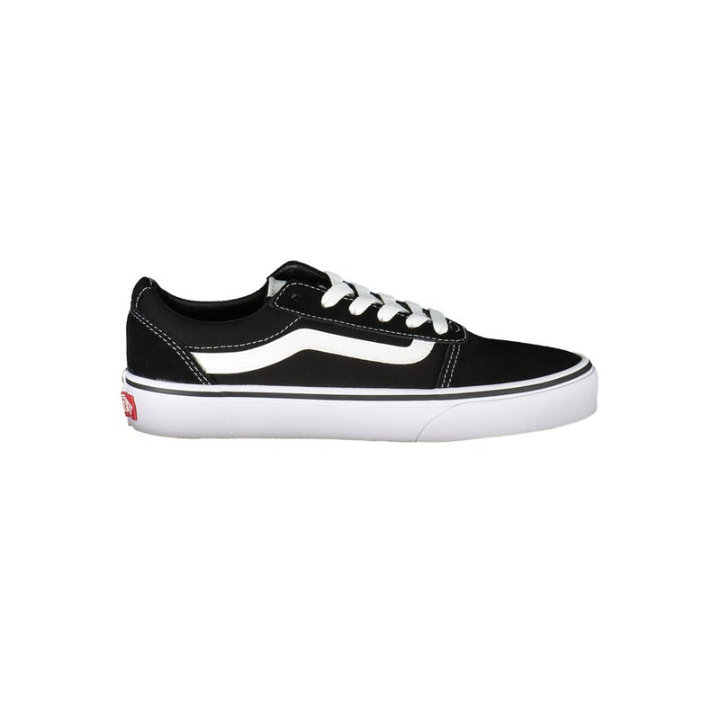 Black Polyester Sneaker-Vans-LabelTerrace.com