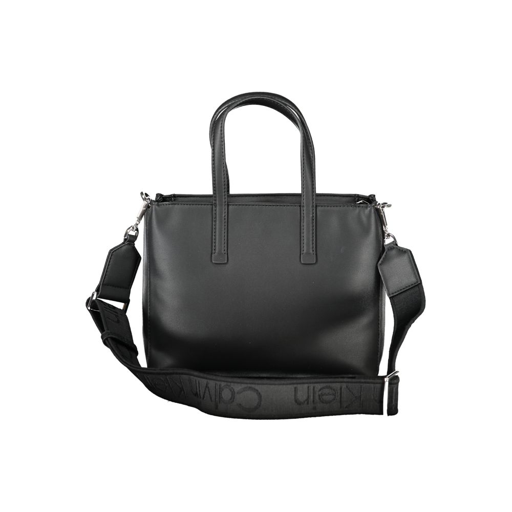 Black Polyester Women Handbag-Calvin Klein-LabelTerrace.com