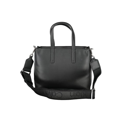 Black Polyester Women Handbag-Calvin Klein-LabelTerrace.com