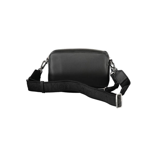 Black Polyester Women Handbag-Calvin Klein-LabelTerrace.com