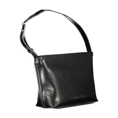 Black Polyester Women Handbag-Calvin Klein-LabelTerrace.com