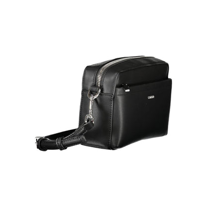 Black Polyester Women Handbag-Calvin Klein-LabelTerrace.com