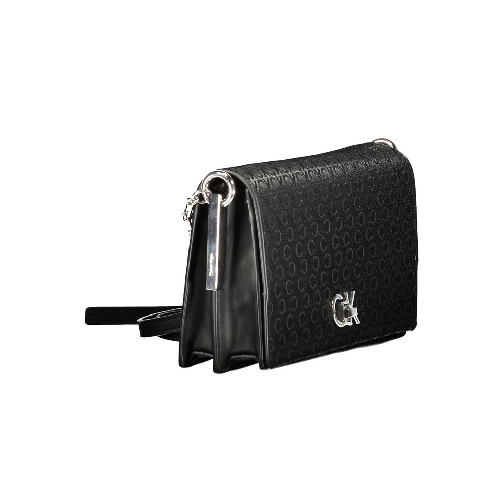 Black Polyester Women Handbag-Calvin Klein-LabelTerrace.com