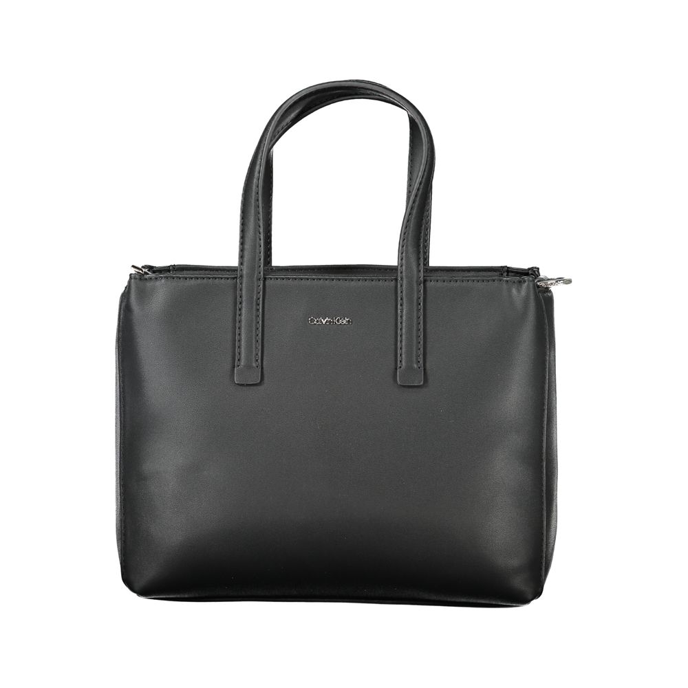 Black Polyester Women Handbag-Calvin Klein-LabelTerrace.com