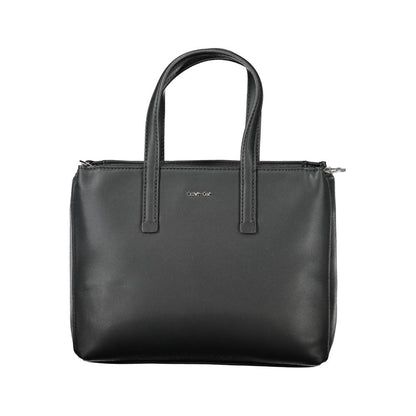 Black Polyester Women Handbag-Calvin Klein-LabelTerrace.com