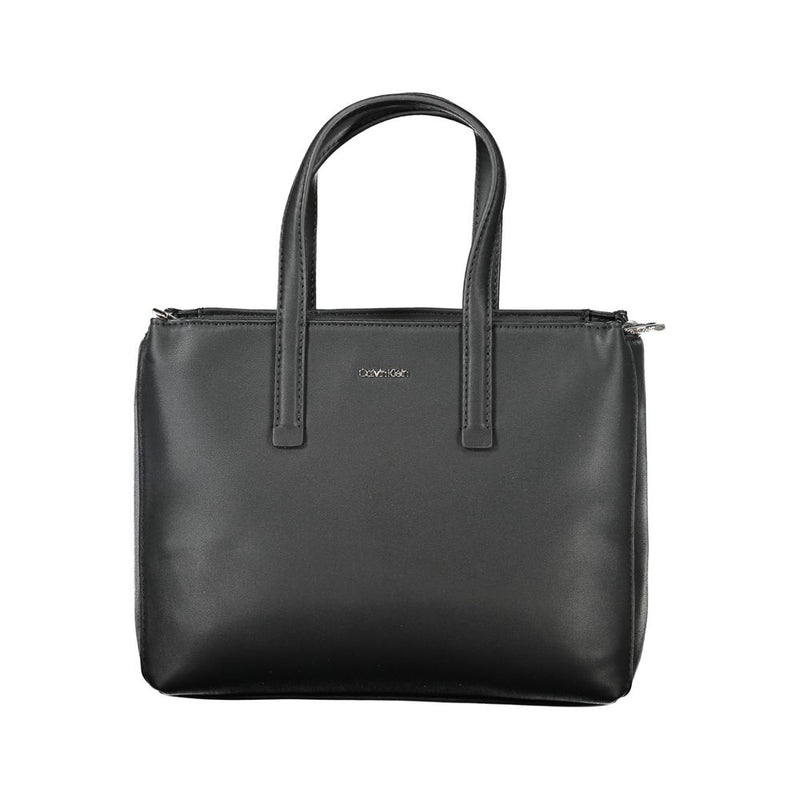 Black Polyester Women Handbag-Calvin Klein-LabelTerrace.com