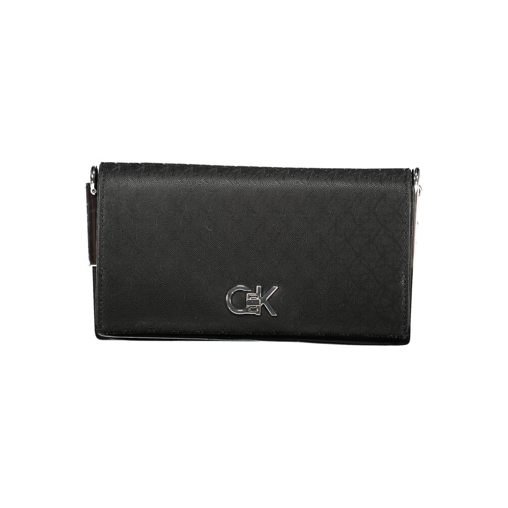 Black Polyester Women Handbag-Calvin Klein-LabelTerrace.com