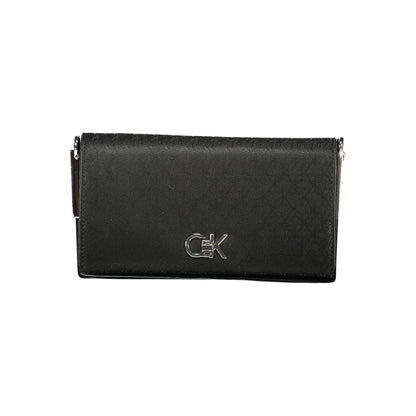 Black Polyester Women Handbag-Calvin Klein-LabelTerrace.com