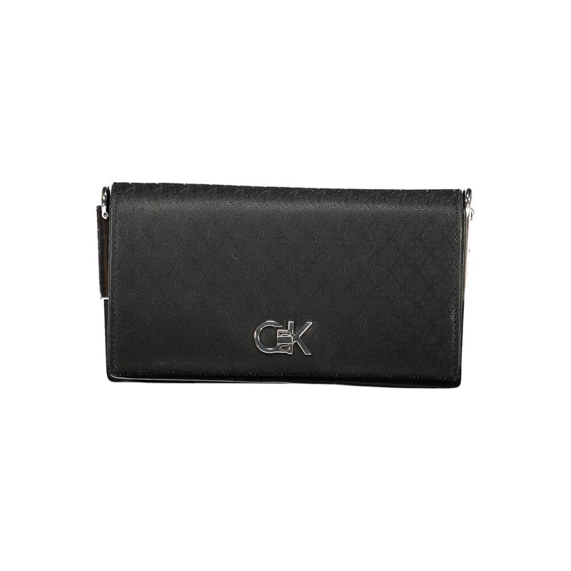 Black Polyester Women Handbag-Calvin Klein-LabelTerrace.com