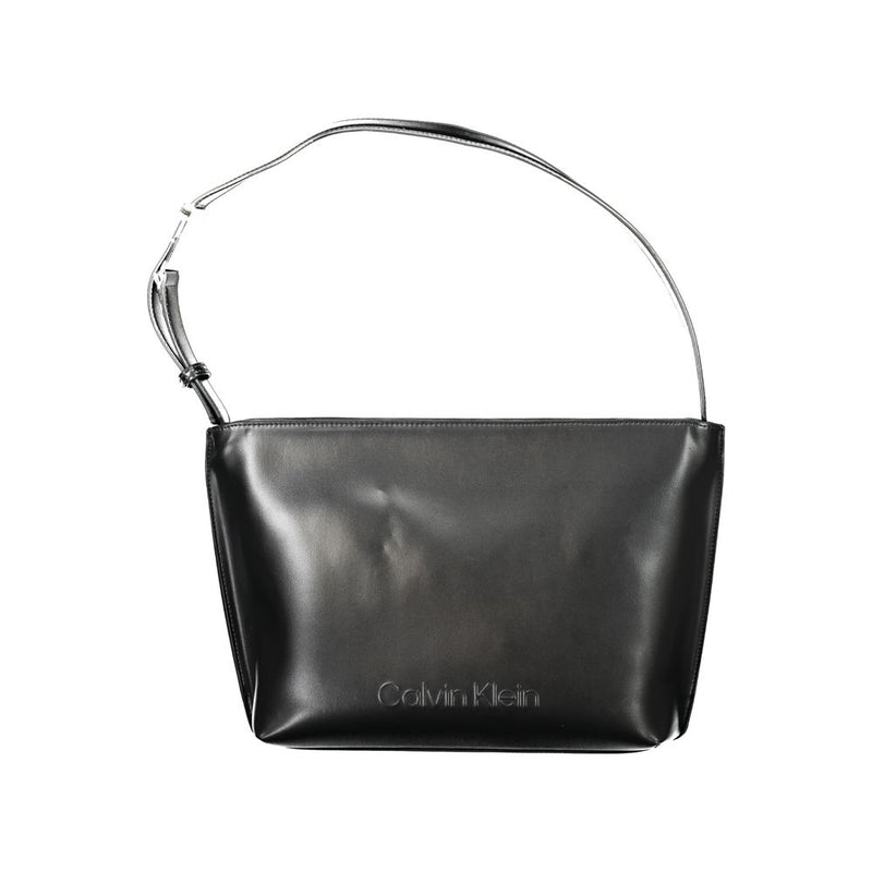 Black Polyester Women Handbag-Calvin Klein-LabelTerrace.com