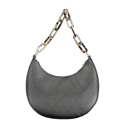 Black Polyethylene Handbag-Mario Valentino-LabelTerrace.com