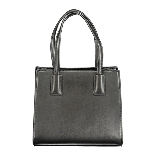 Black Polyethylene Handbag-Mario Valentino-LabelTerrace.com