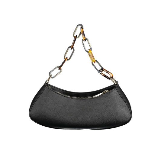 Black Polyethylene Handbag-Mario Valentino-LabelTerrace.com