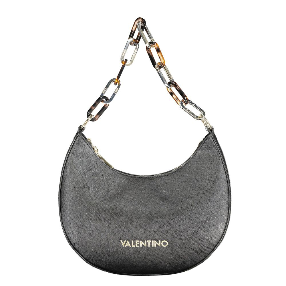 Black Polyethylene Handbag-Mario Valentino-LabelTerrace.com