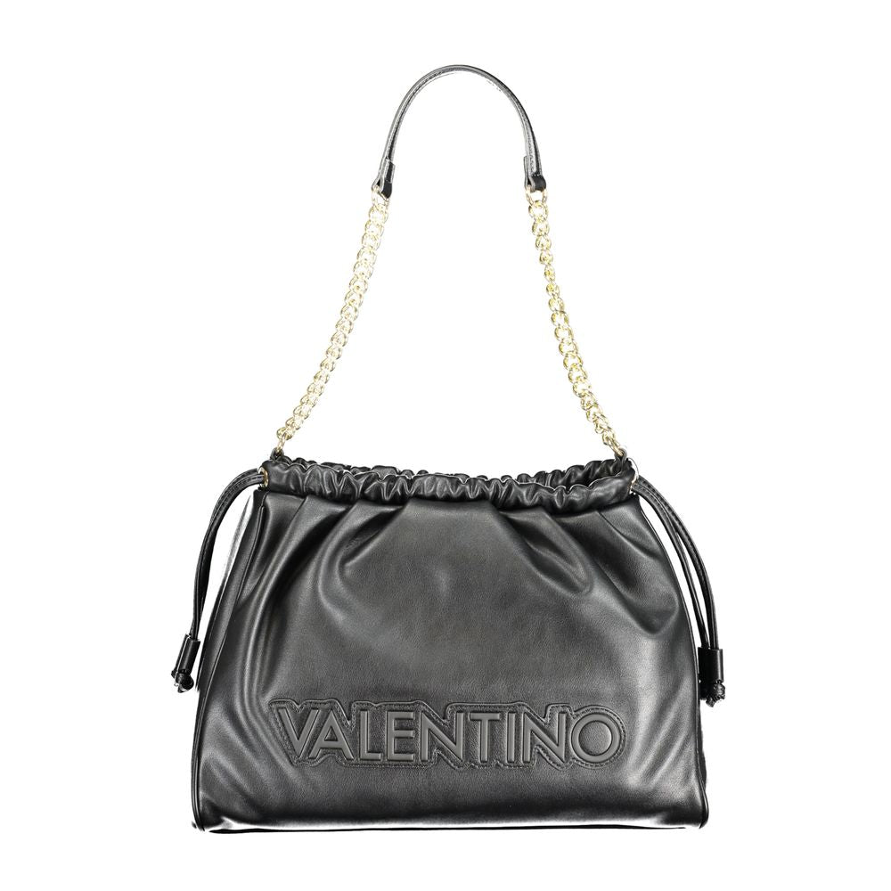 Black Polyethylene Handbag-Mario Valentino-LabelTerrace.com