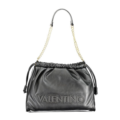 Black Polyethylene Handbag-Mario Valentino-LabelTerrace.com