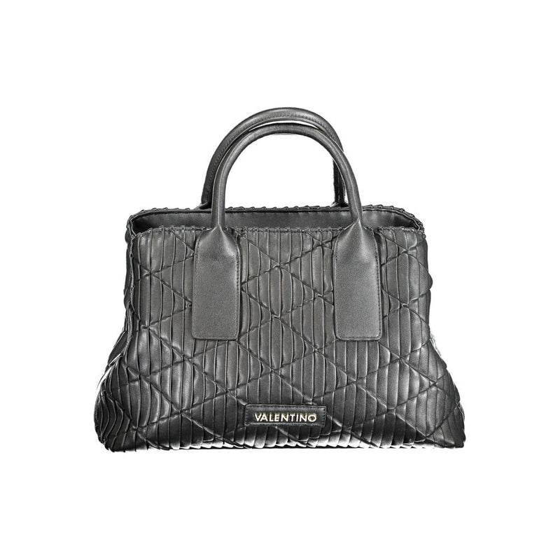Black Polyethylene Handbag-Mario Valentino-LabelTerrace.com