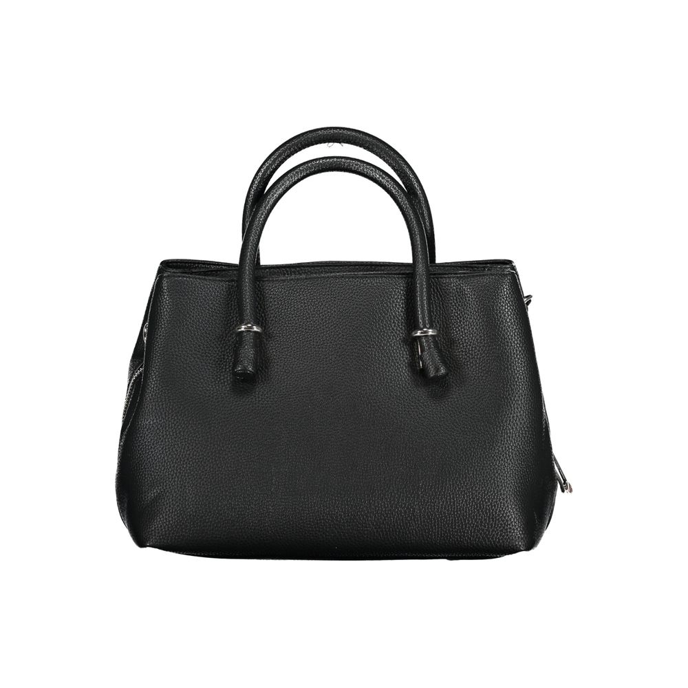 Black Polyethylene Handbag-Tommy Hilfiger-LabelTerrace.com