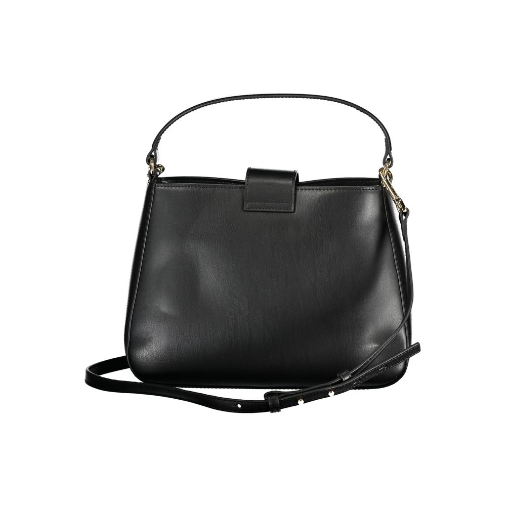 Black Polyethylene Handbag-Tommy Hilfiger-LabelTerrace.com