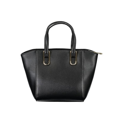 Black Polyethylene Handbag-Tommy Hilfiger-LabelTerrace.com