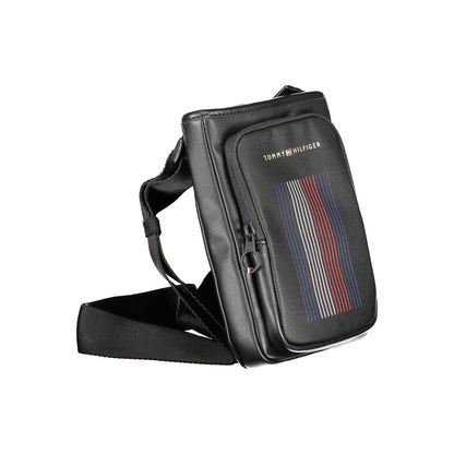 Black Polyethylene Shoulder Bag-Tommy Hilfiger-LabelTerrace.com