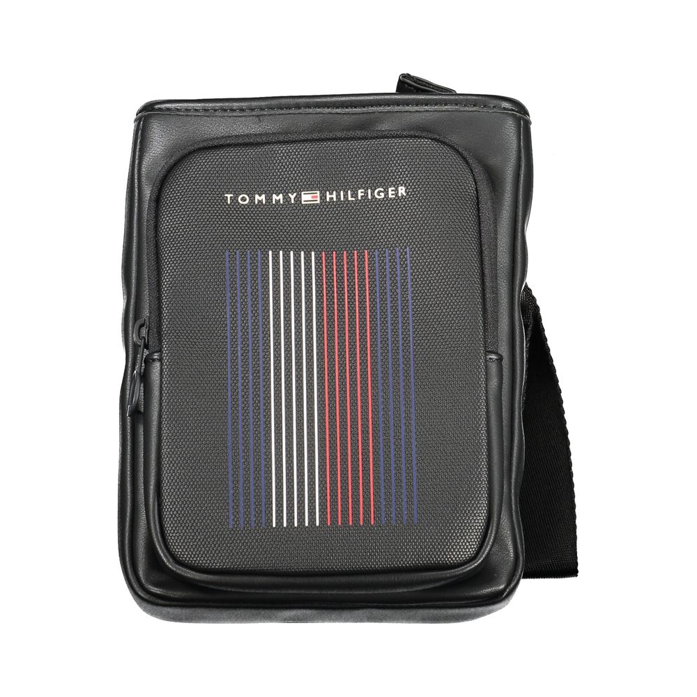 Black Polyethylene Shoulder Bag-Tommy Hilfiger-LabelTerrace.com
