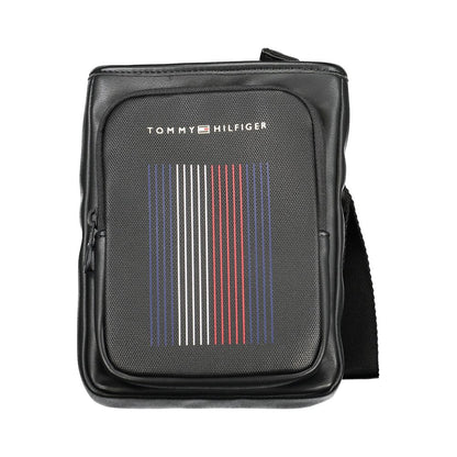 Black Polyethylene Shoulder Bag-Tommy Hilfiger-LabelTerrace.com