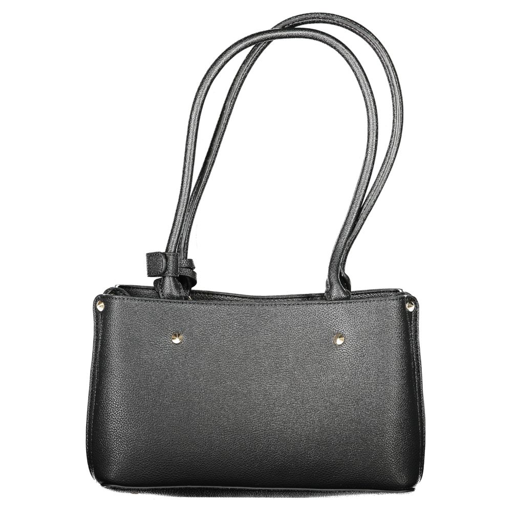 Black Polyethylene Women Handbag-Guess Jeans-LabelTerrace.com