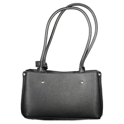 Black Polyethylene Women Handbag-Guess Jeans-LabelTerrace.com