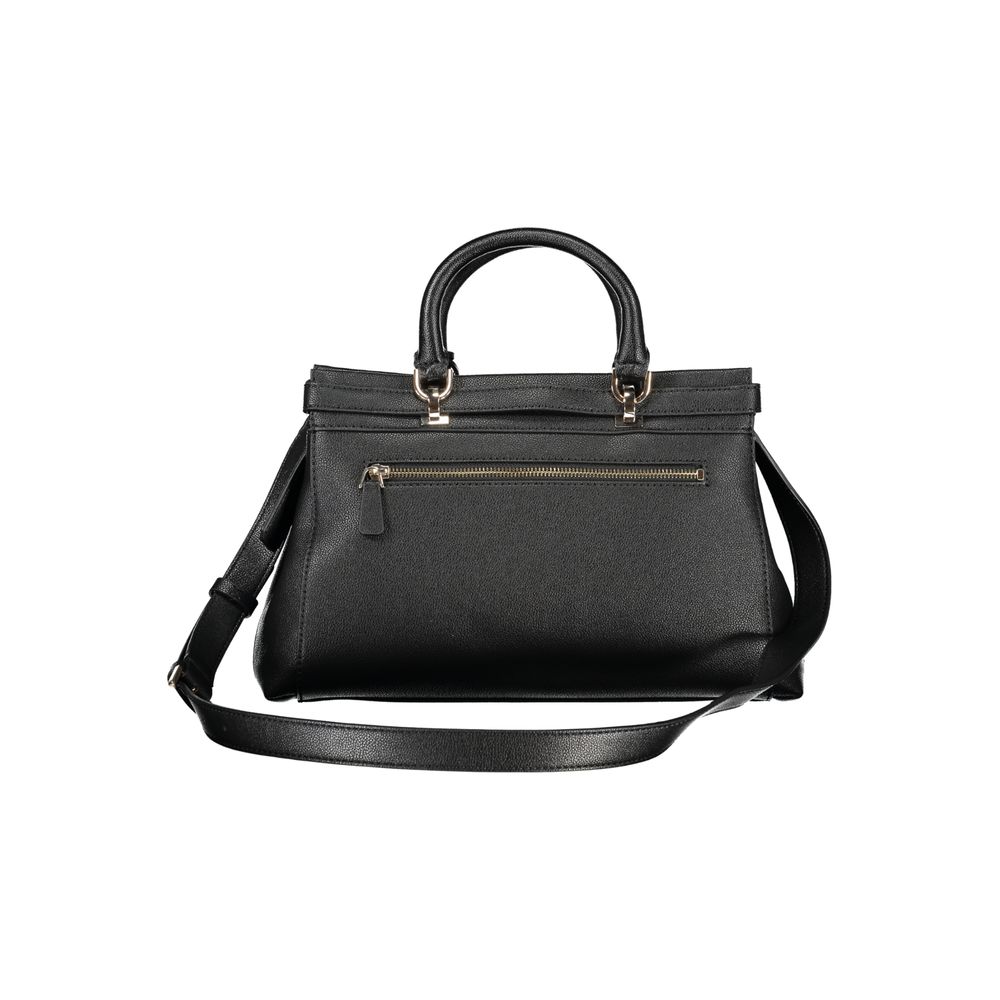 Black Polyethylene Women Handbag-Guess Jeans-LabelTerrace.com