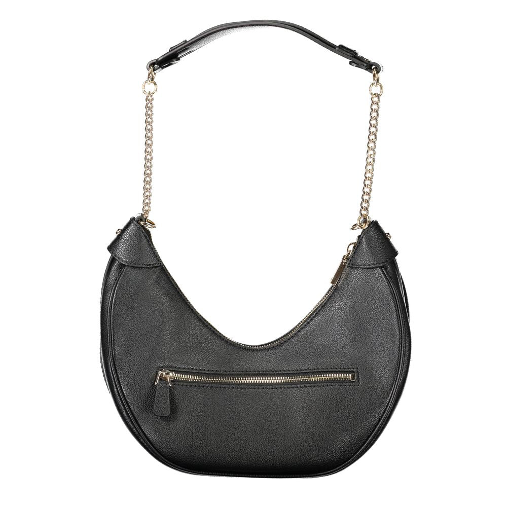 Black Polyethylene Women Handbag-Guess Jeans-LabelTerrace.com