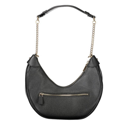 Black Polyethylene Women Handbag-Guess Jeans-LabelTerrace.com