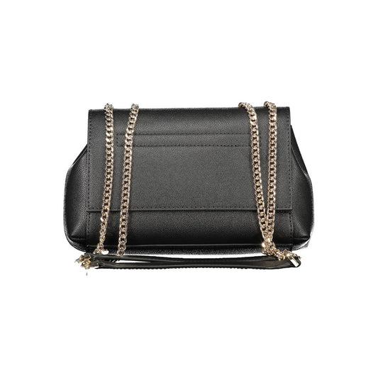 Black Polyethylene Women Handbag-Guess Jeans-LabelTerrace.com