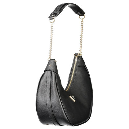Black Polyethylene Women Handbag-Guess Jeans-LabelTerrace.com