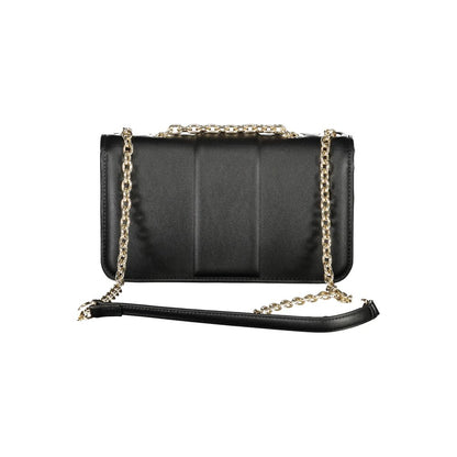Black Polyethylene Women Handbag-Mario Valentino-LabelTerrace.com