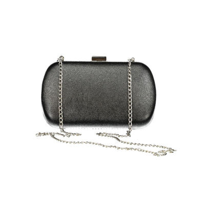 Black Polyethylene Women Handbag-Mario Valentino-LabelTerrace.com