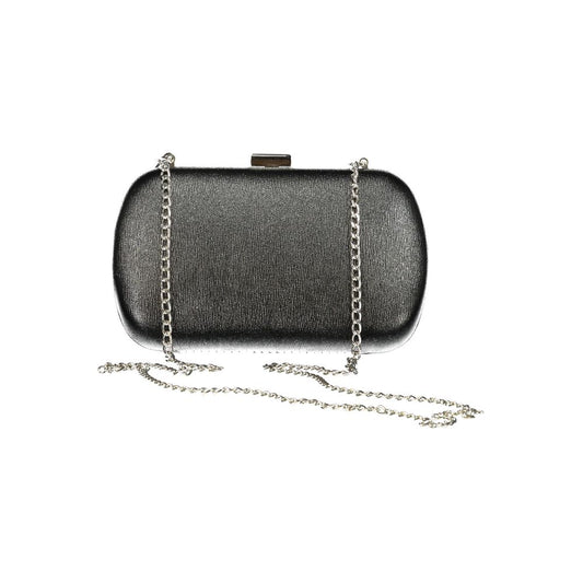Black Polyethylene Women Handbag-Mario Valentino-LabelTerrace.com