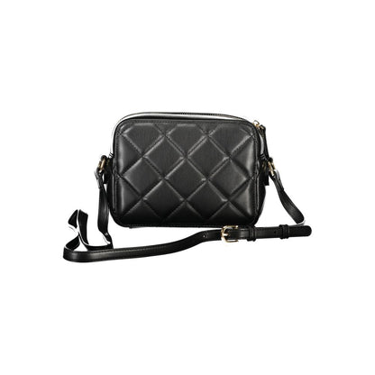 Black Polyethylene Women Handbag-Mario Valentino-LabelTerrace.com