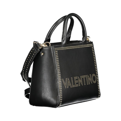 Black Polyethylene Women Handbag-Mario Valentino-LabelTerrace.com