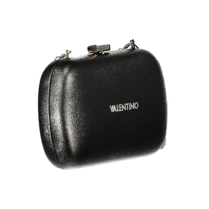 Black Polyethylene Women Handbag-Mario Valentino-LabelTerrace.com