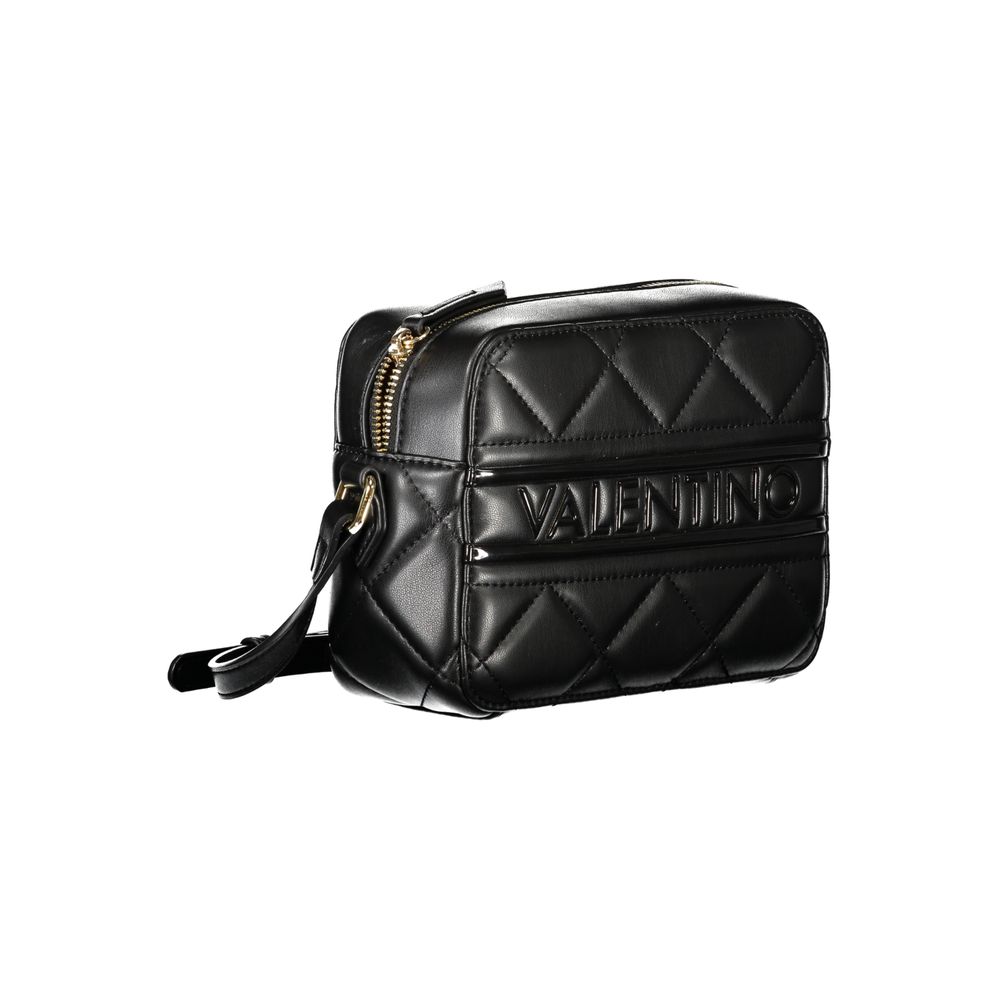 Black Polyethylene Women Handbag-Mario Valentino-LabelTerrace.com