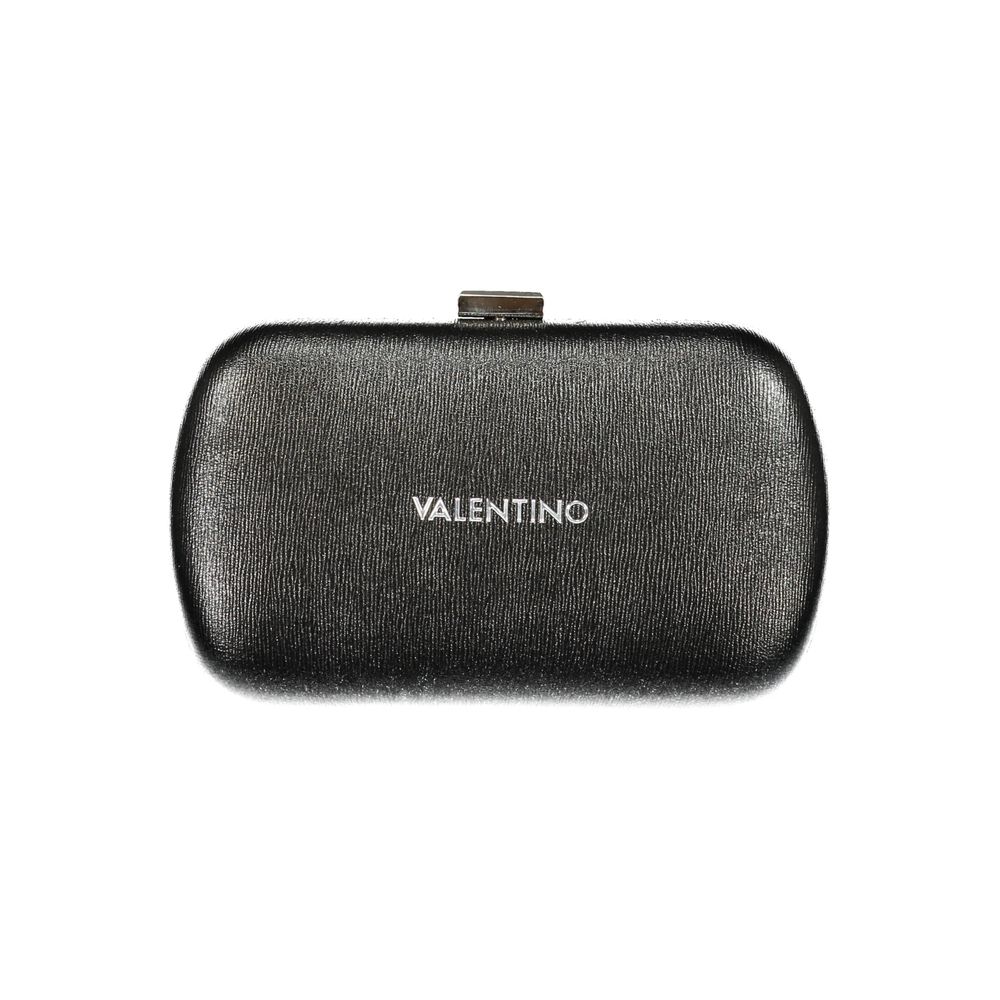 Black Polyethylene Women Handbag-Mario Valentino-LabelTerrace.com
