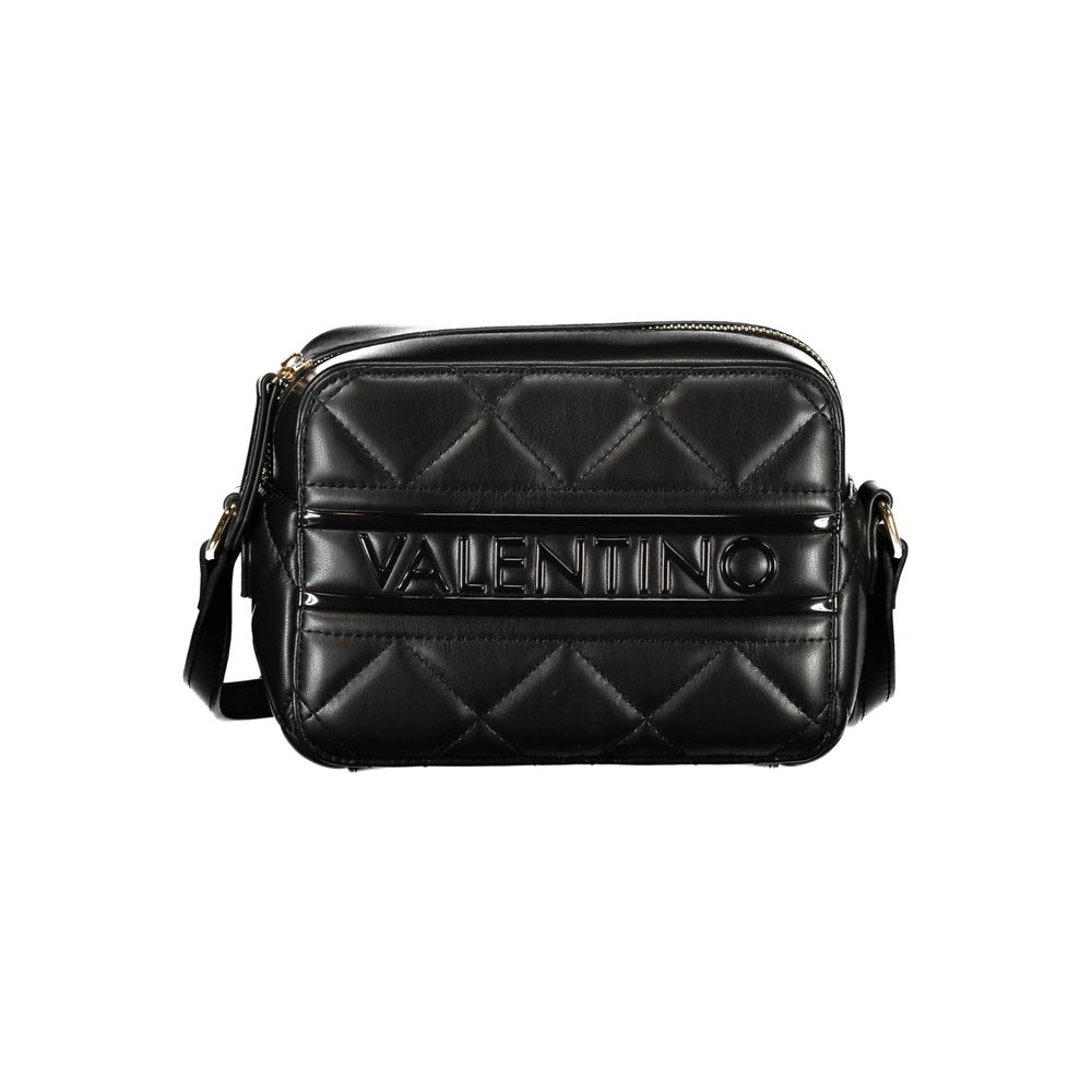 Black Polyethylene Women Handbag-Mario Valentino-LabelTerrace.com
