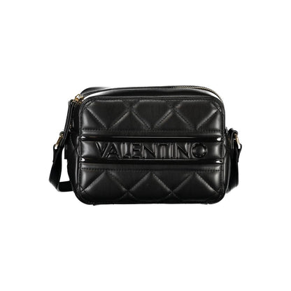 Black Polyethylene Women Handbag-Mario Valentino-LabelTerrace.com