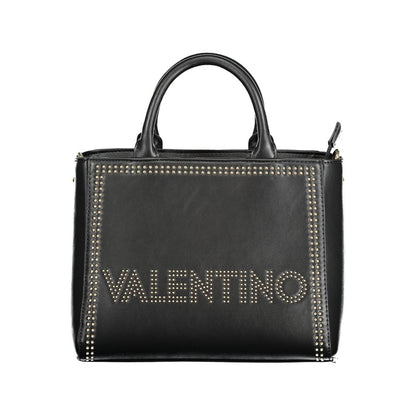 Black Polyethylene Women Handbag-Mario Valentino-LabelTerrace.com