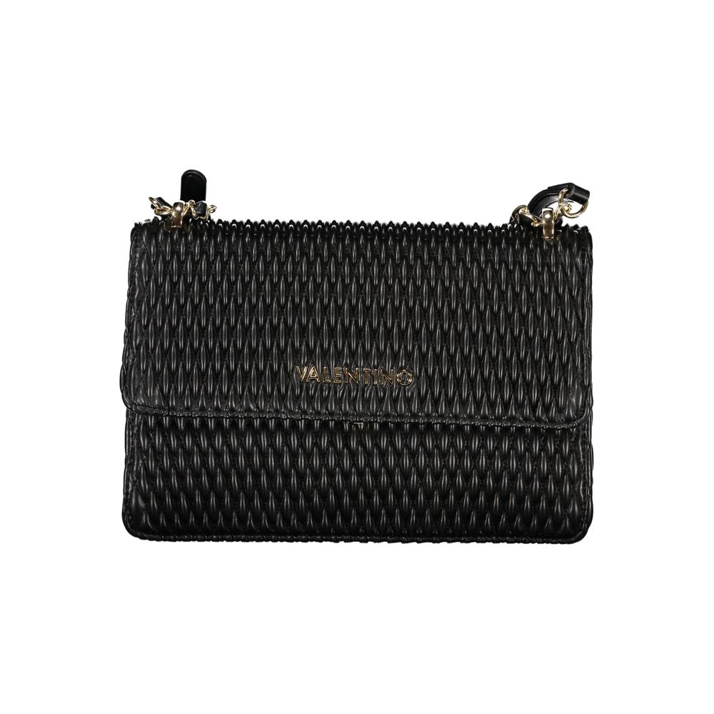 Black Polyethylene Women Handbag-Mario Valentino-LabelTerrace.com