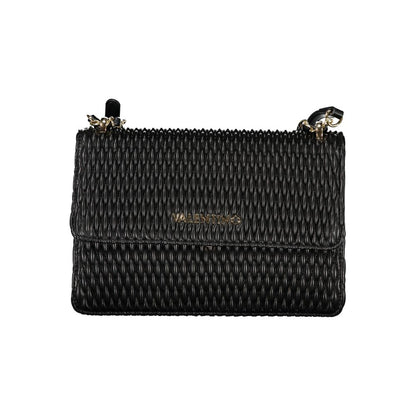 Black Polyethylene Women Handbag-Mario Valentino-LabelTerrace.com