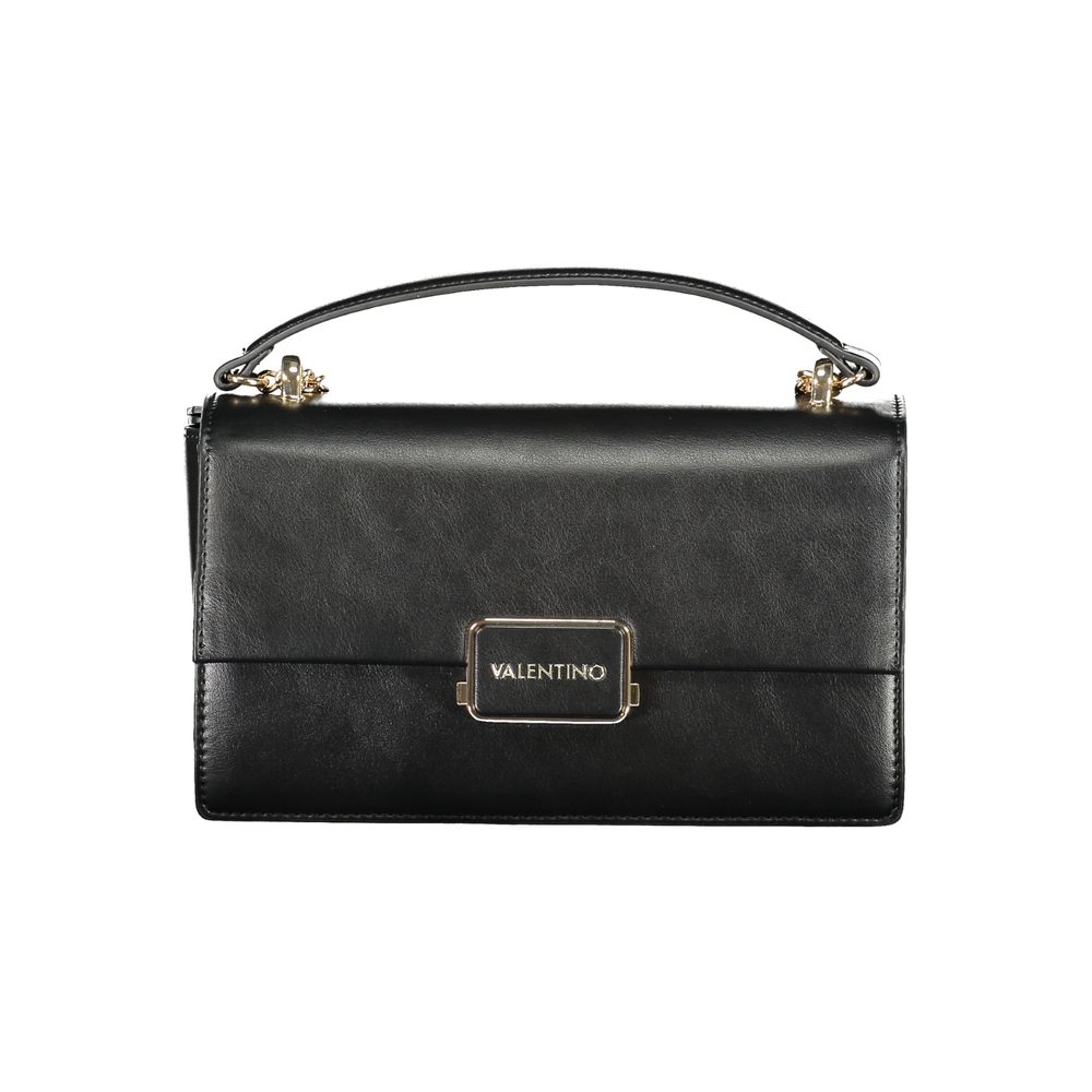 Black Polyethylene Women Handbag-Mario Valentino-LabelTerrace.com